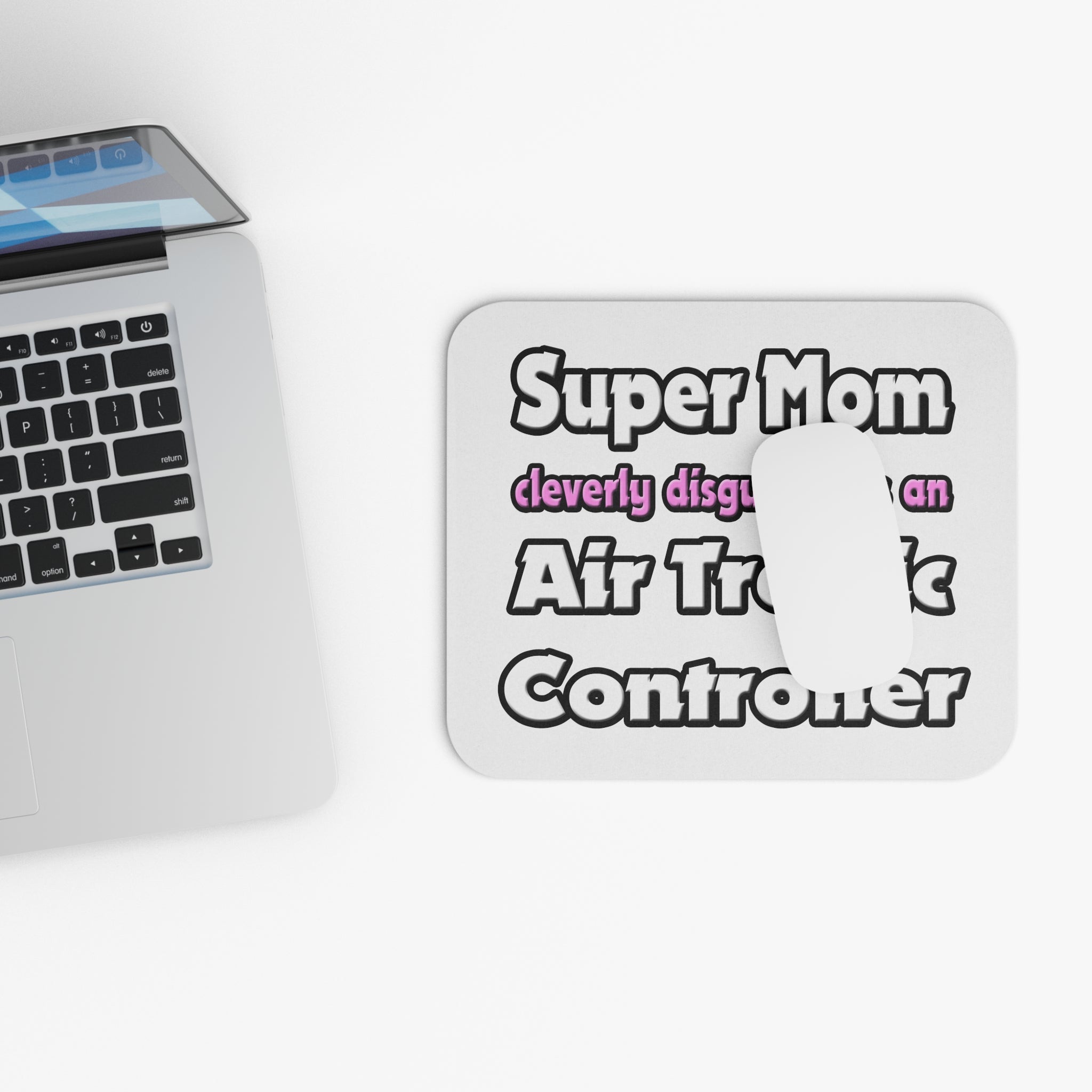 Super Mom ... Air Traffic Controller - Mouse Pad (Rectangle)
