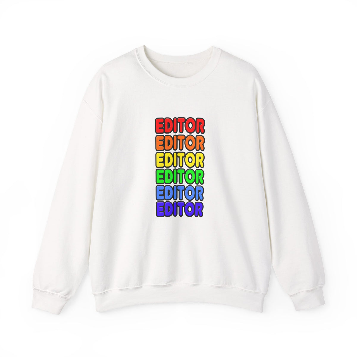 Rainbow Editor - Unisex Heavy Blend™ Crewneck Sweatshirt