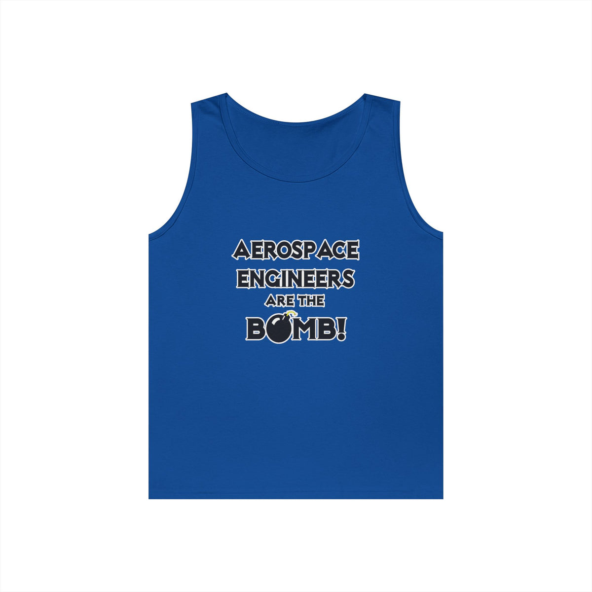 Aerospace Engineers Are The Bomb! - Unisex Heavy Cotton Tank Top