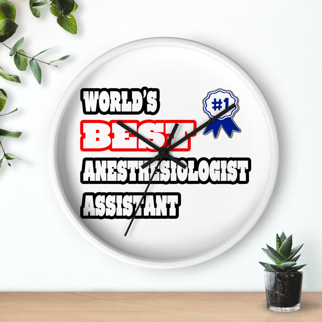 World's Best Anesthesiologist Assistant - Wall Clock