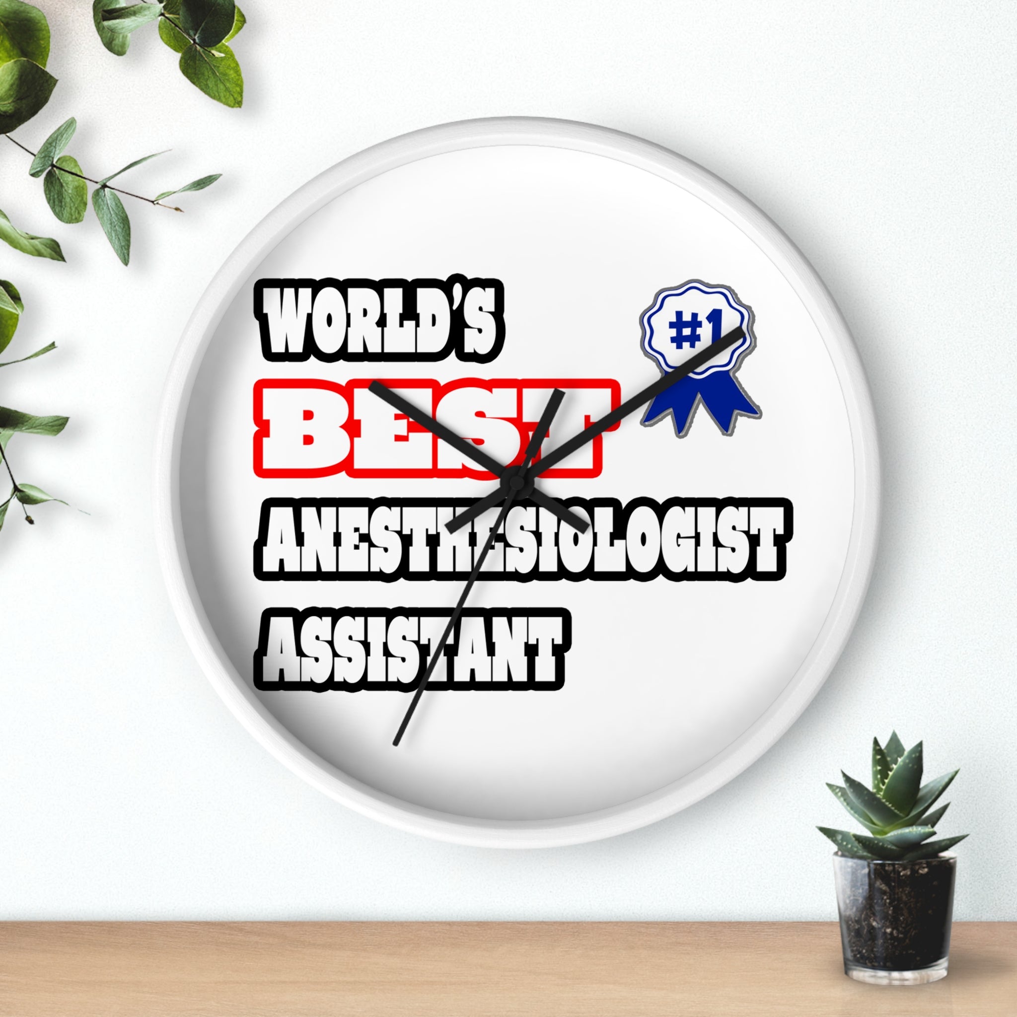 World's Best Anesthesiologist Assistant - Wall Clock