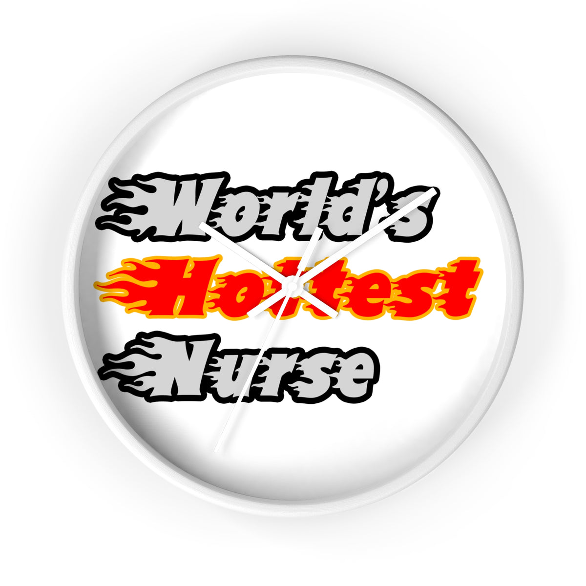 World's Hottest Nurse - Wall Clock