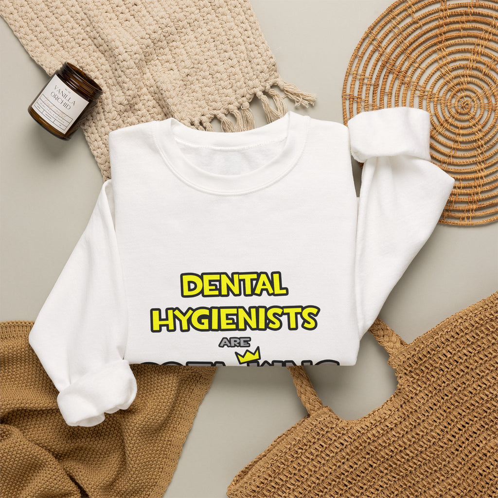 Dental Hygienists Are Sofa King Cool - Unisex Heavy Blend™ Crewneck Sweatshirt