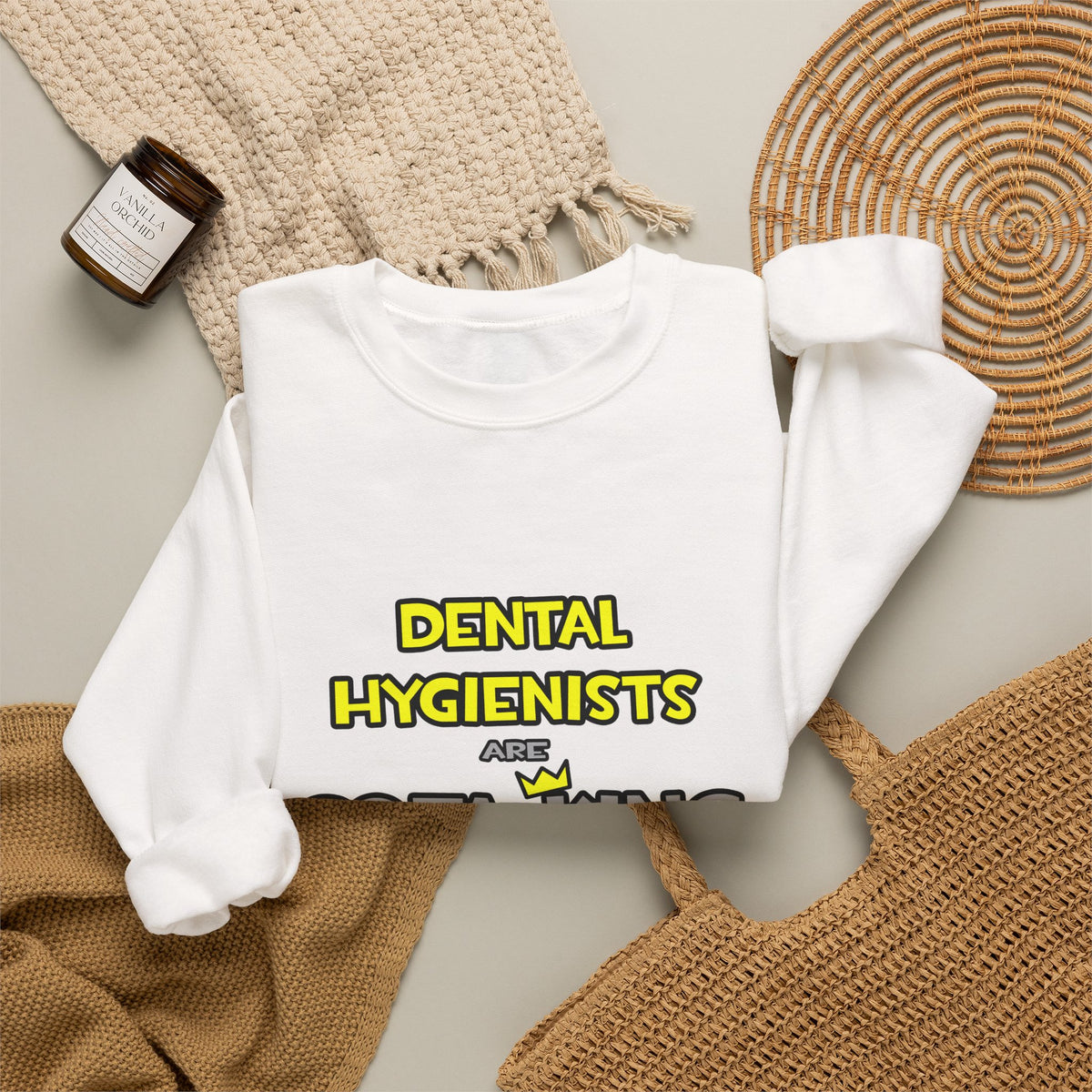Dental Hygienists Are Sofa King Cool - Unisex Heavy Blend™ Crewneck Sweatshirt