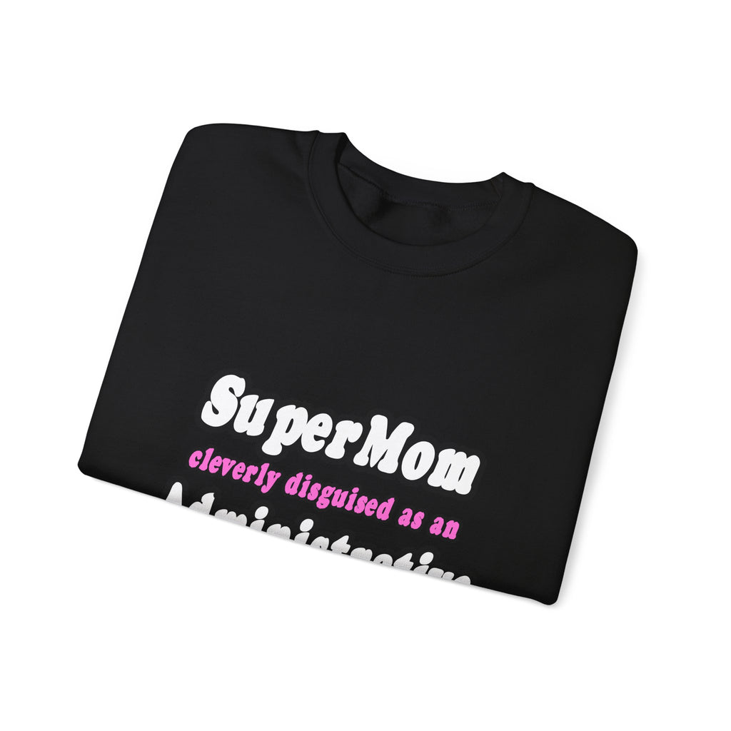 SuperMom...Administrative Assistant - Unisex Heavy Blend™ Crewneck Sweatshirt