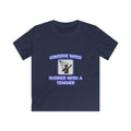 Conserve Water .. Shower With a Teacher - Kids Softstyle Tee