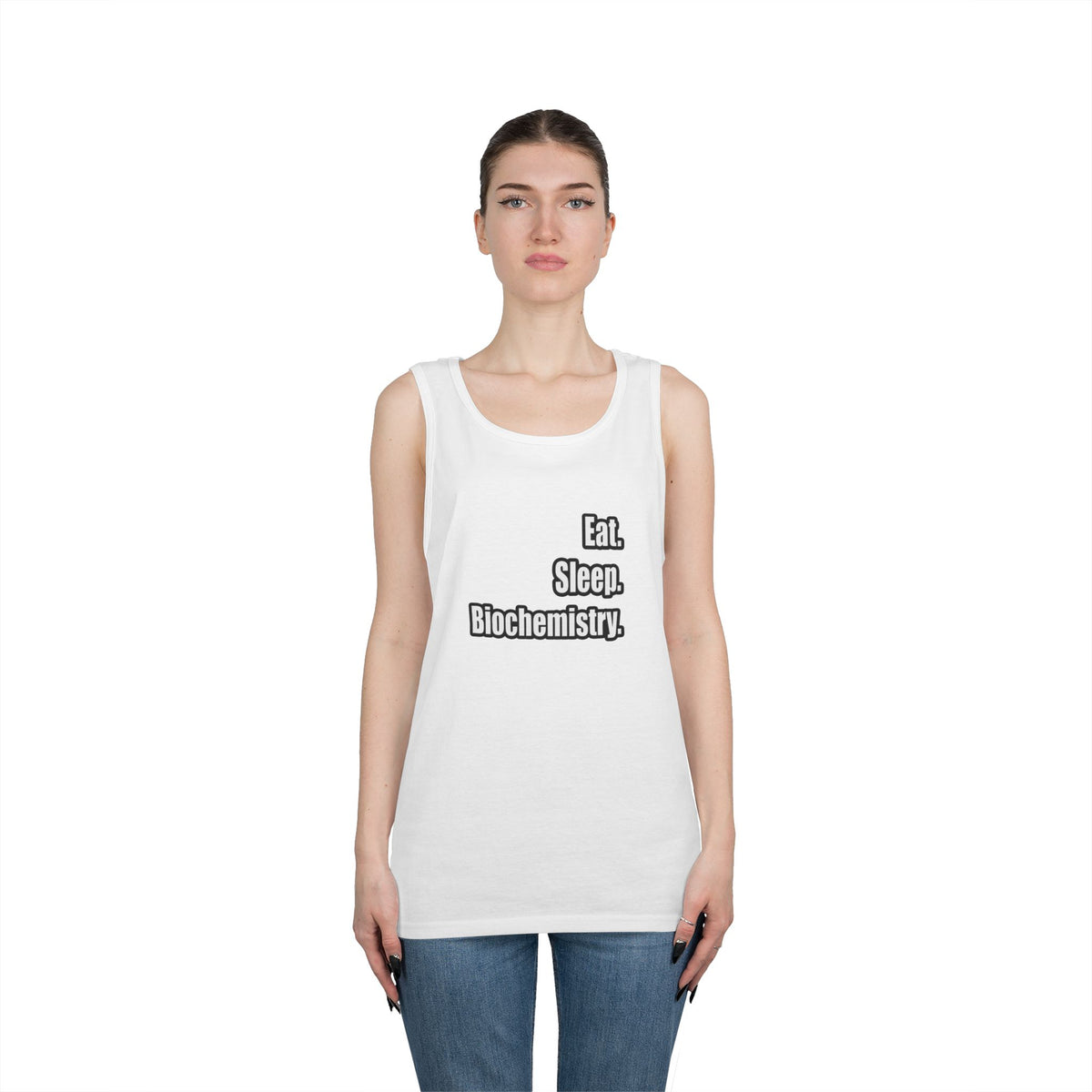 Eat. Sleep. Biochemistry - Unisex Heavy Cotton Tank Top