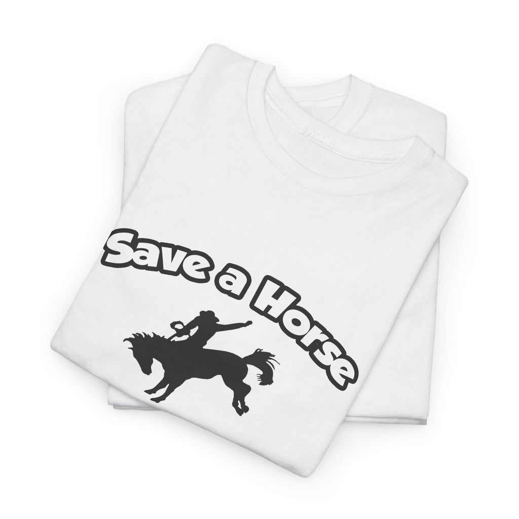 Save a Horse, Ride an Endocrinologist - Unisex Heavy Cotton Tee