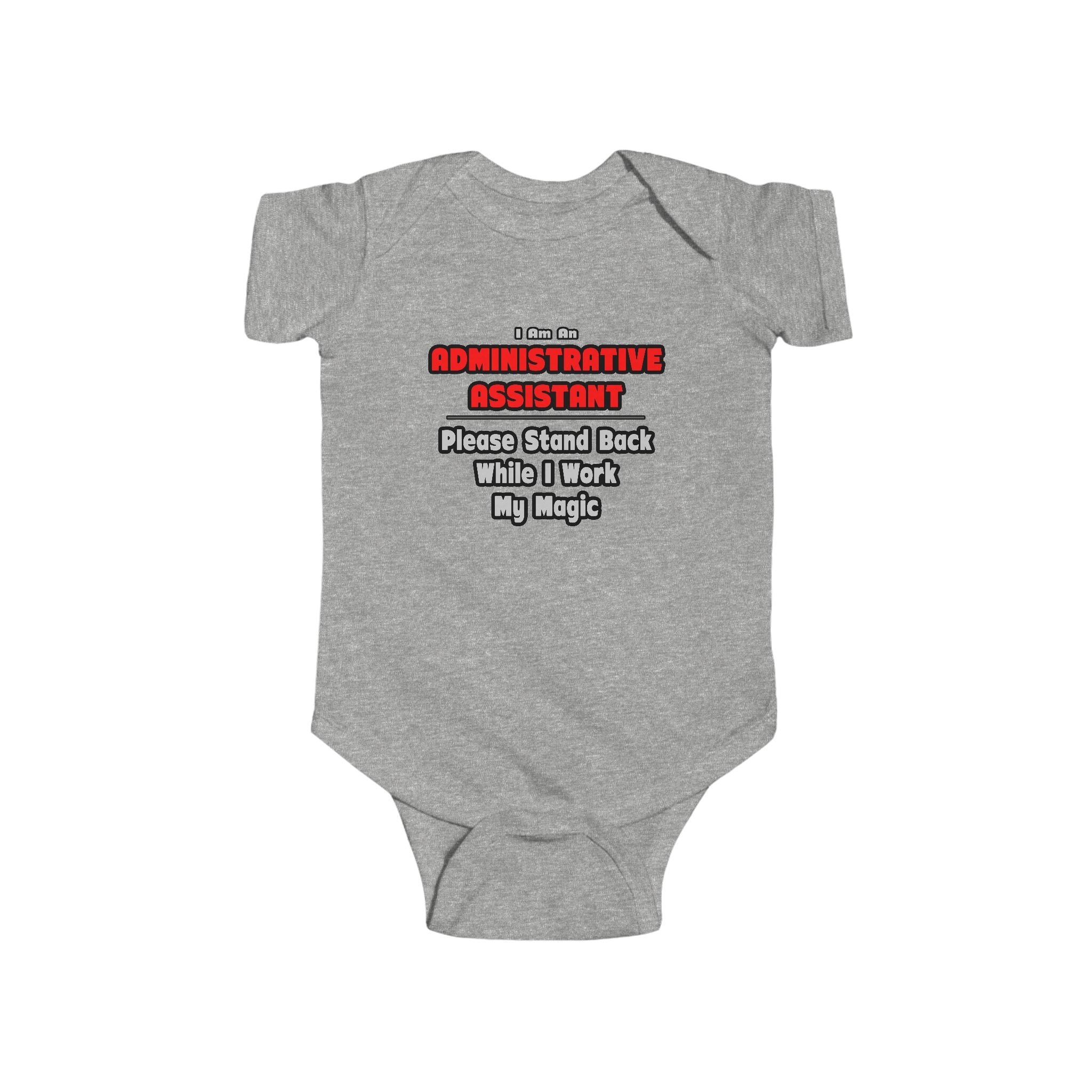 Administrative Assistant...Work My Magic - Infant Fine Jersey Bodysuit