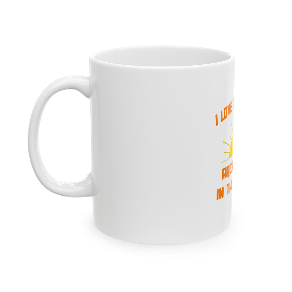 Smell of Archaeology in the Morning - Ceramic Mug, (11oz, 15oz)