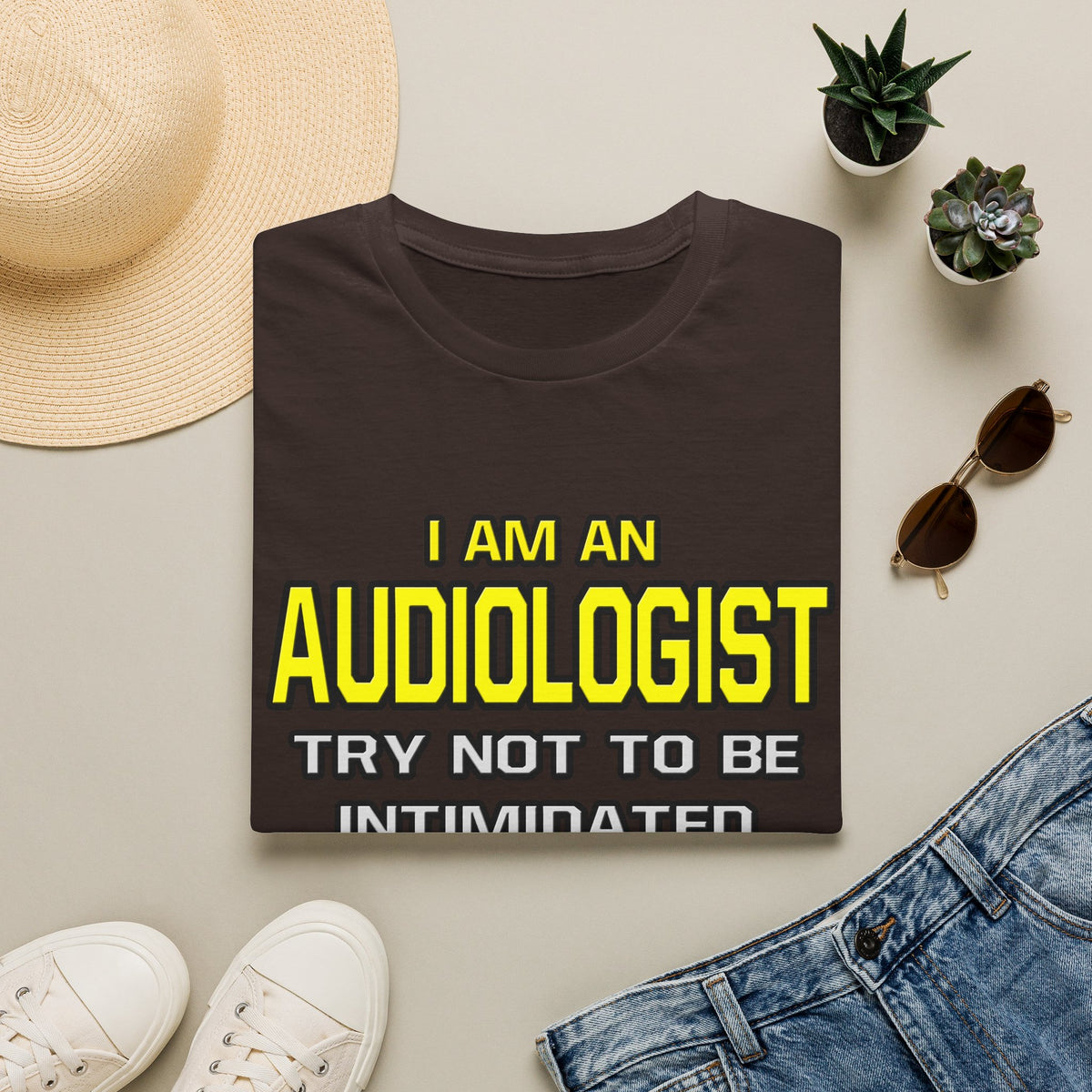 Audiologist...Superior Intelligence - Unisex Softstyle T-Shirt