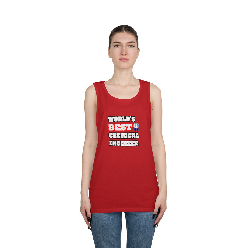 World's Best Chemical Engineer - Unisex Heavy Cotton Tank Top