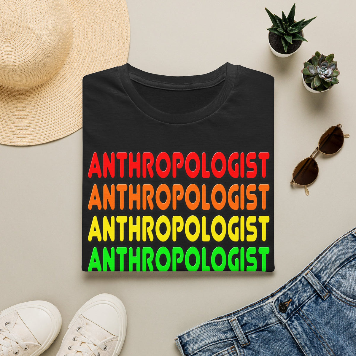 Rainbow Anthropologist - Unisex Softstyle T-Shirt
