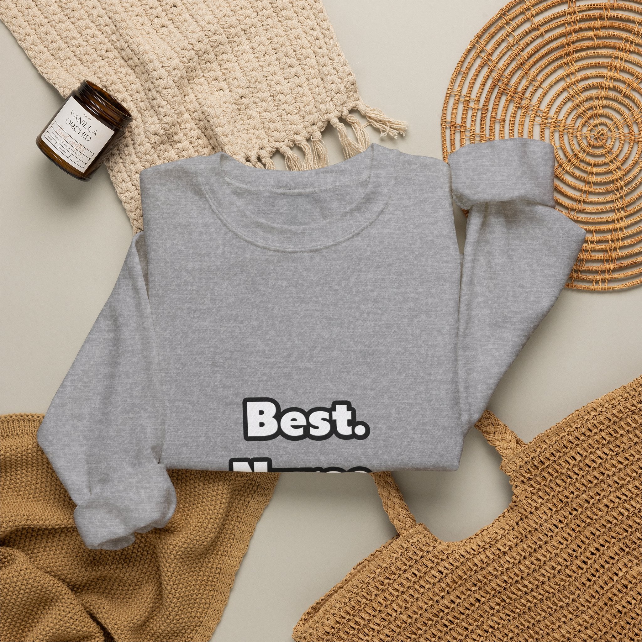 Best. Nurse. Ever - Unisex Heavy Blend™ Crewneck Sweatshirt