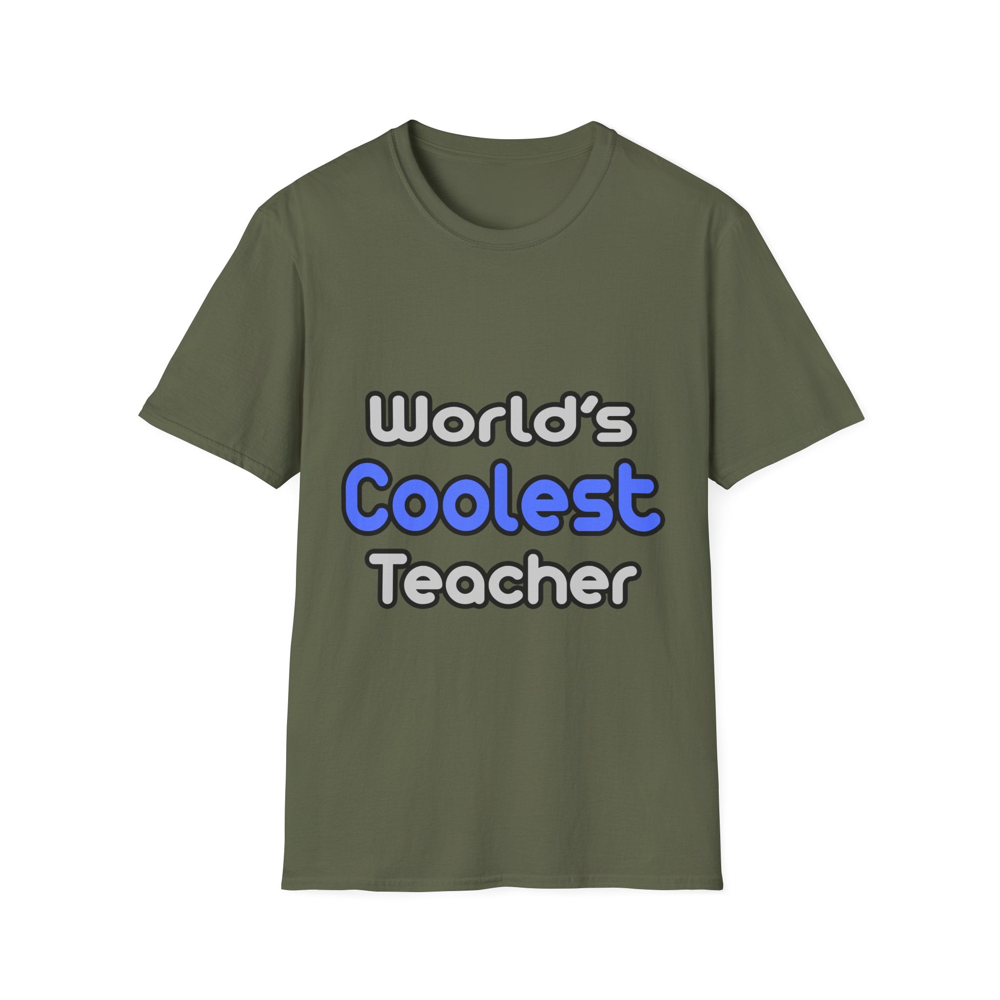 World's Coolest Teacher - Unisex Softstyle T-Shirt