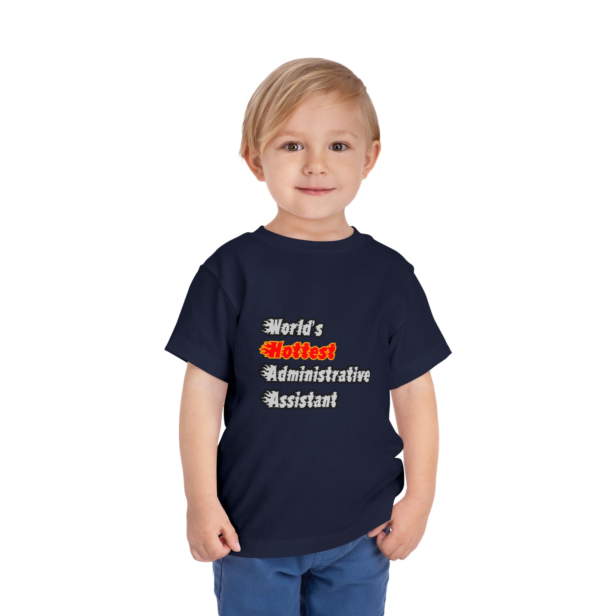 World's Hottest Administrative Assistant - Toddler Short Sleeve Tee