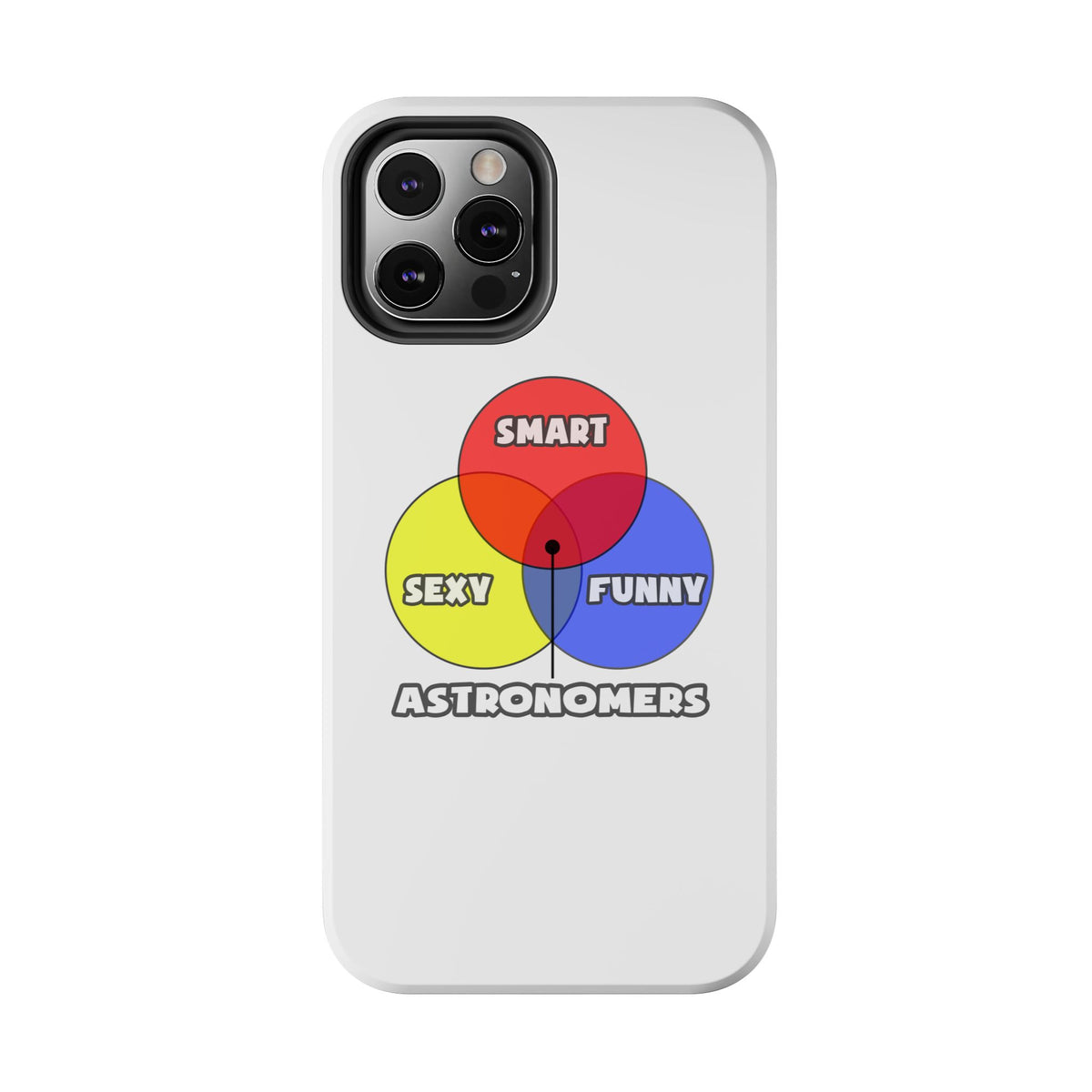 Venn Diagram .. Astronomers - Tough Phone Cases