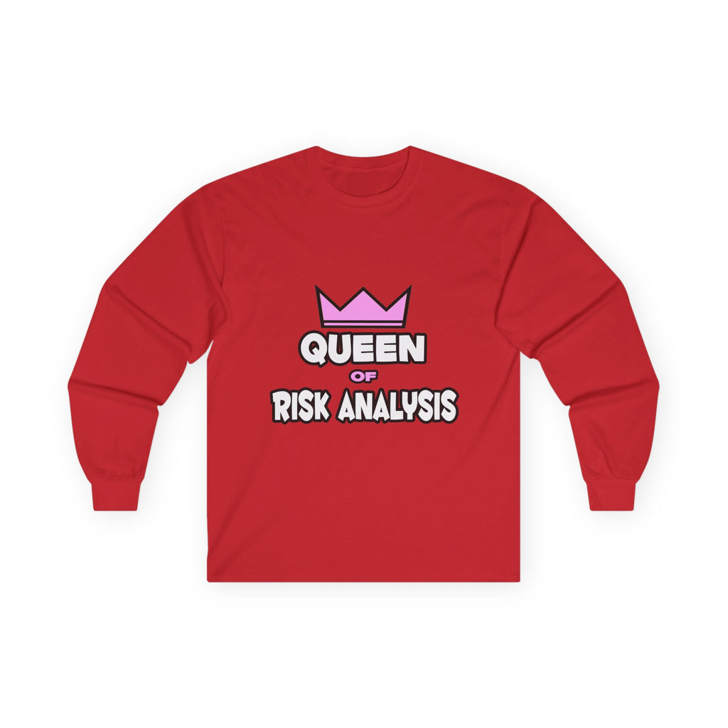 Queen of Risk Analysis - Unisex Ultra Cotton Long Sleeve Tee