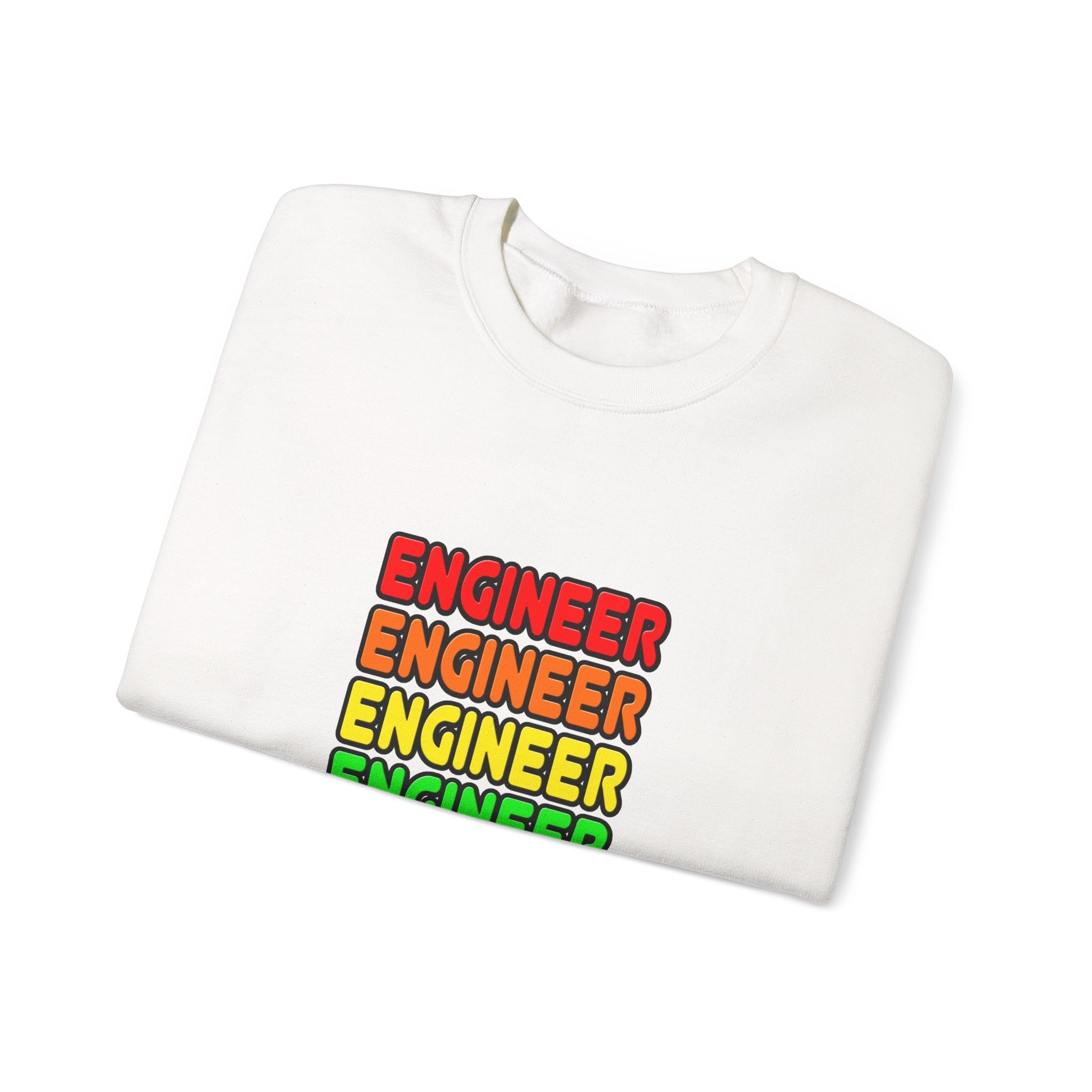 Rainbow Engineer - Unisex Heavy Blend™ Crewneck Sweatshirt