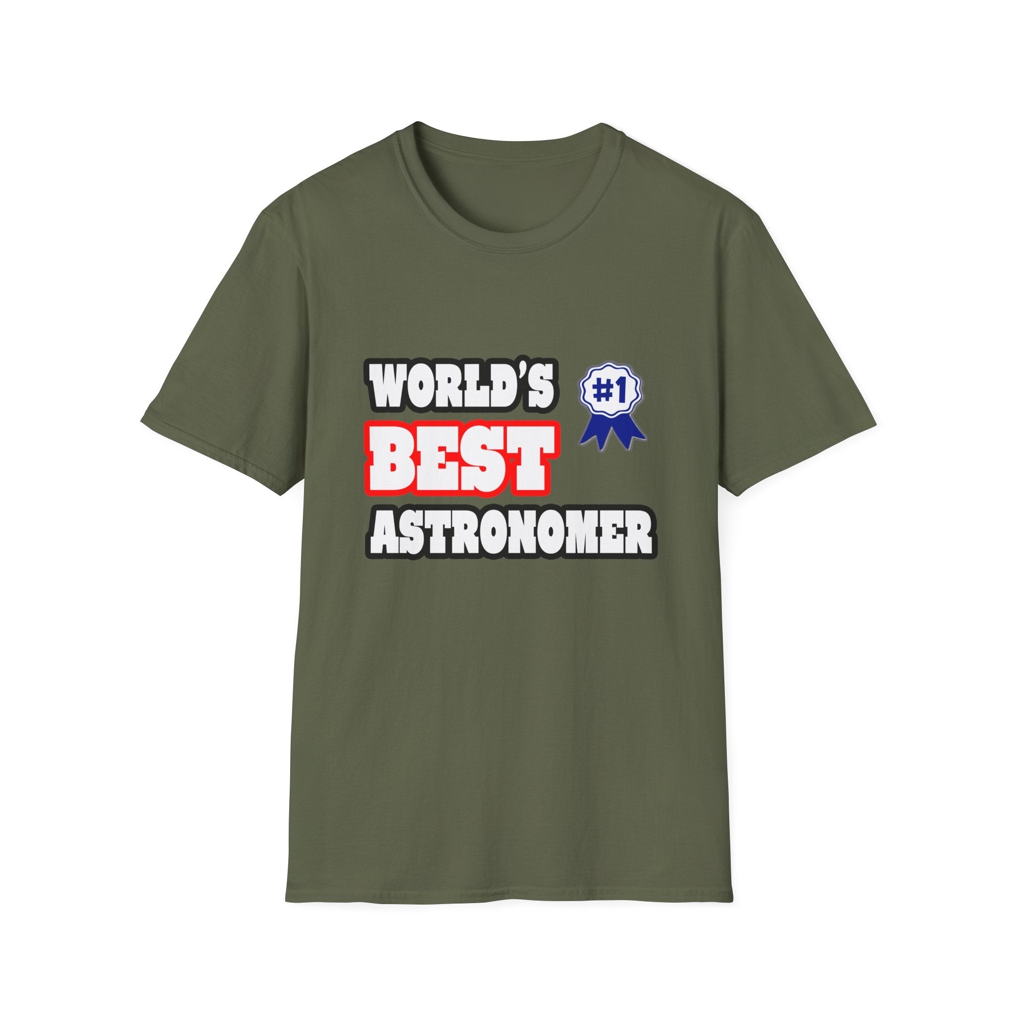 World's Best Astronomer - Unisex Softstyle T-Shirt