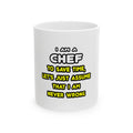Funny Chef T Shirts and Gifts - Ceramic Mug, (11oz, 15oz)