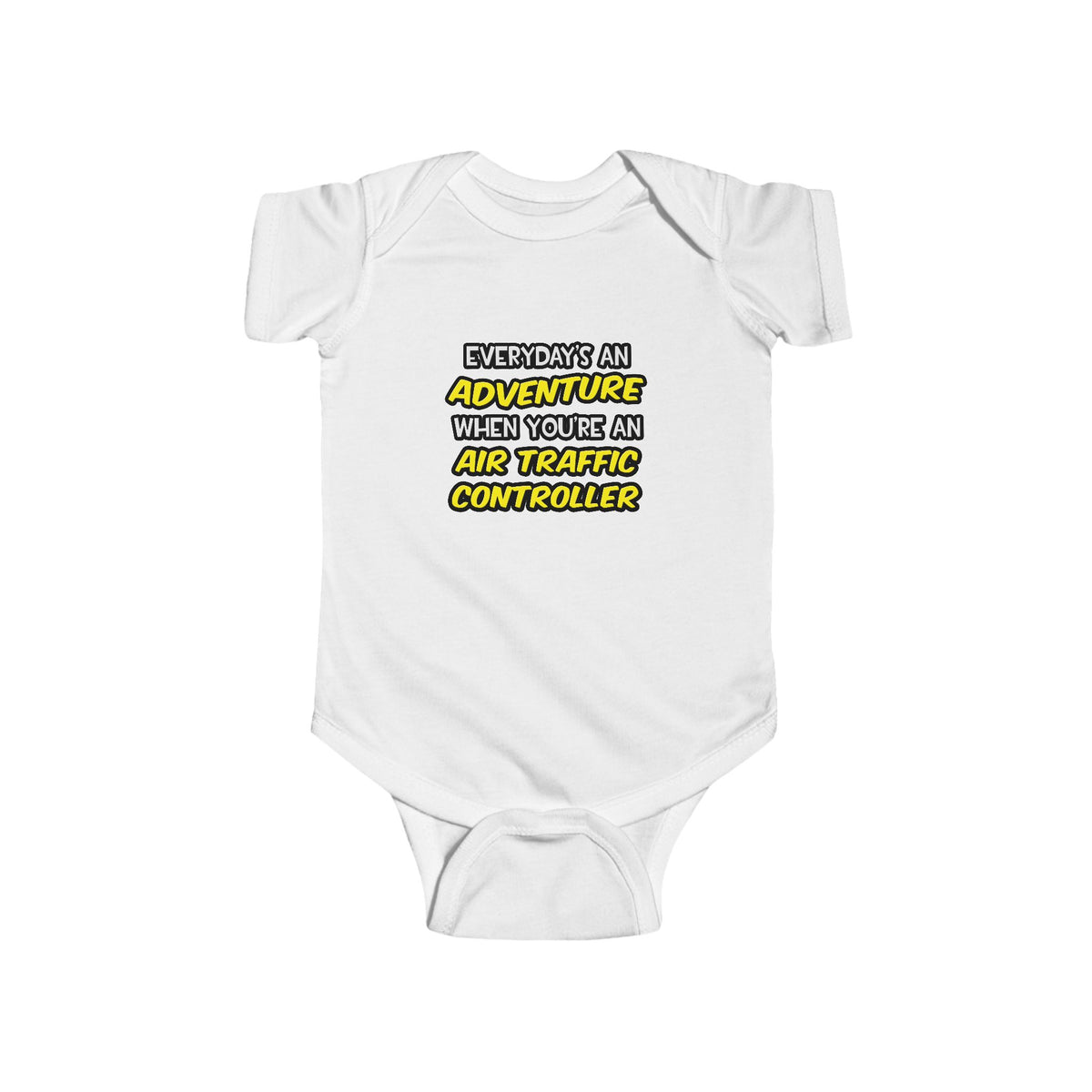 Everyday's An Adventure ... Air Traffic Controller - Infant Fine Jersey Bodysuit