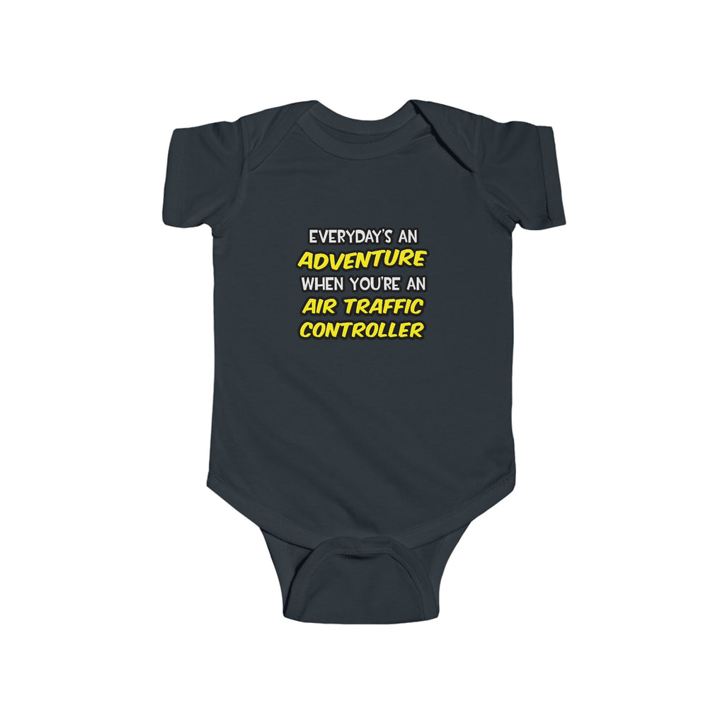Everyday's An Adventure ... Air Traffic Controller - Infant Fine Jersey Bodysuit