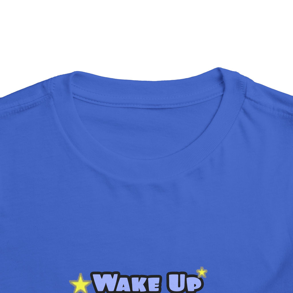 Wake Up With a Smile...Sleep With Dental Asst - Toddler Short Sleeve Tee