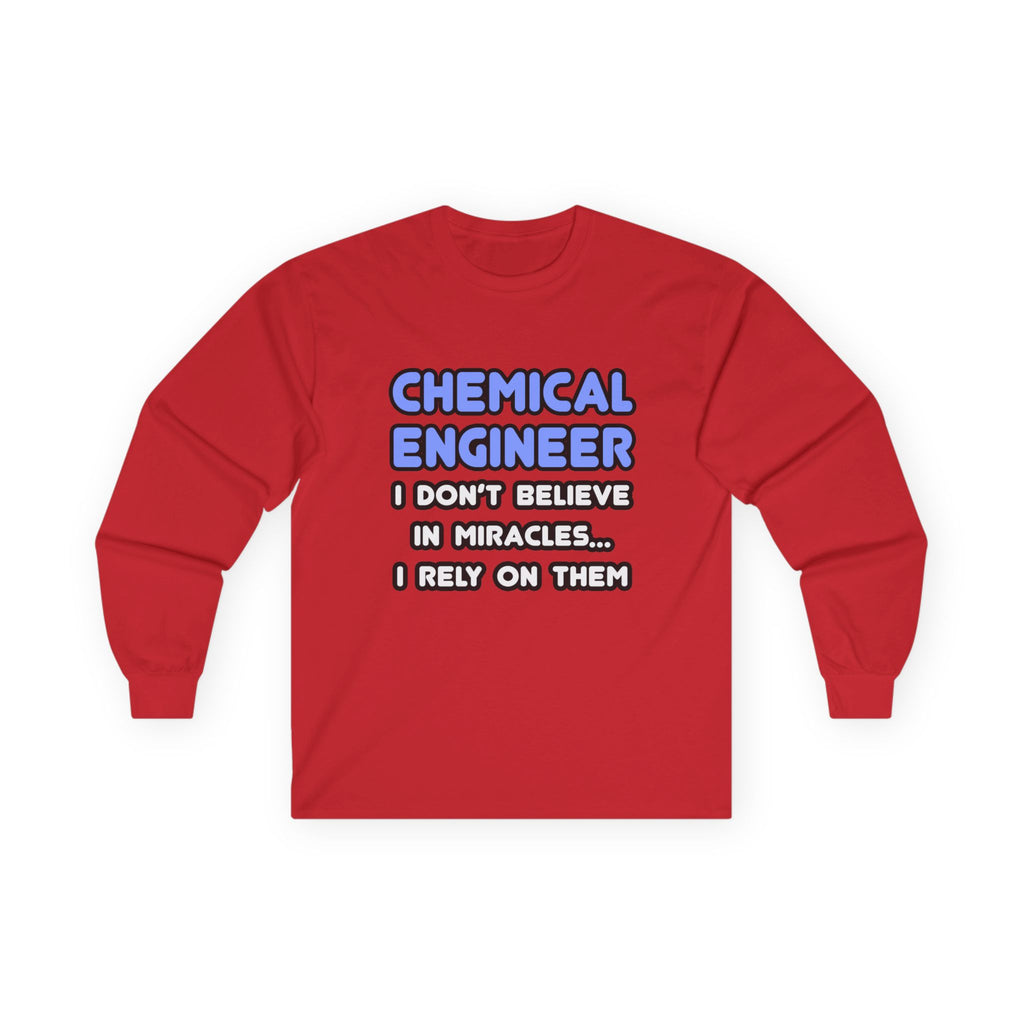 Miracles and Chemical Engineers - Unisex Ultra Cotton Long Sleeve Tee