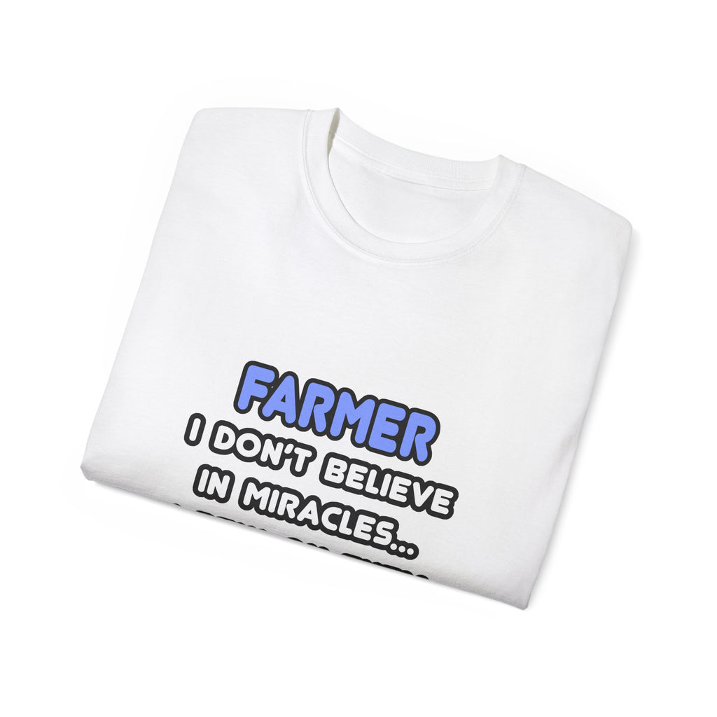 Miracles and Farmers - Unisex Ultra Cotton Tee