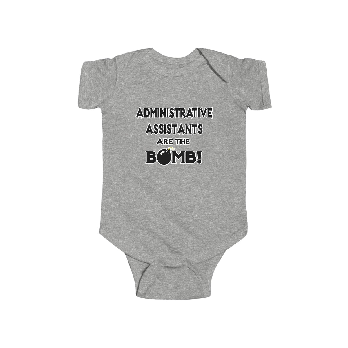Administrative Assistants Are The Bomb! (2) - Infant Fine Jersey Bodysuit