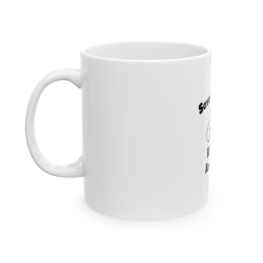 Save a Cowboy .. Ride an Archivist - Ceramic Mug, (11oz, 15oz)