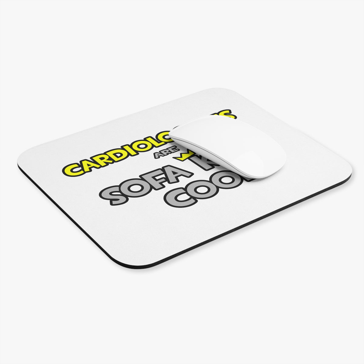 Cardiologists Are Sofa King Cool - Mouse Pad (Rectangle)