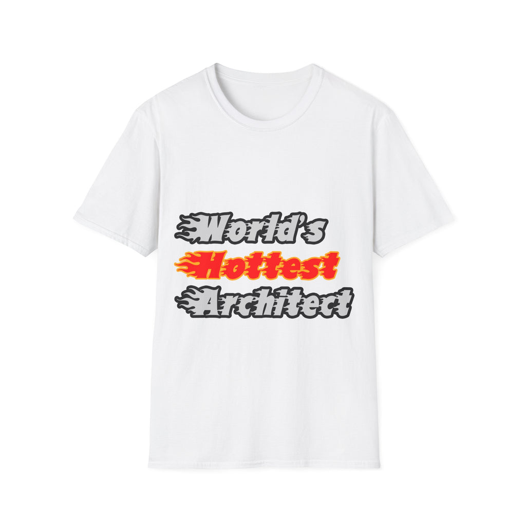 World's Hottest Architect - Unisex Softstyle T-Shirt