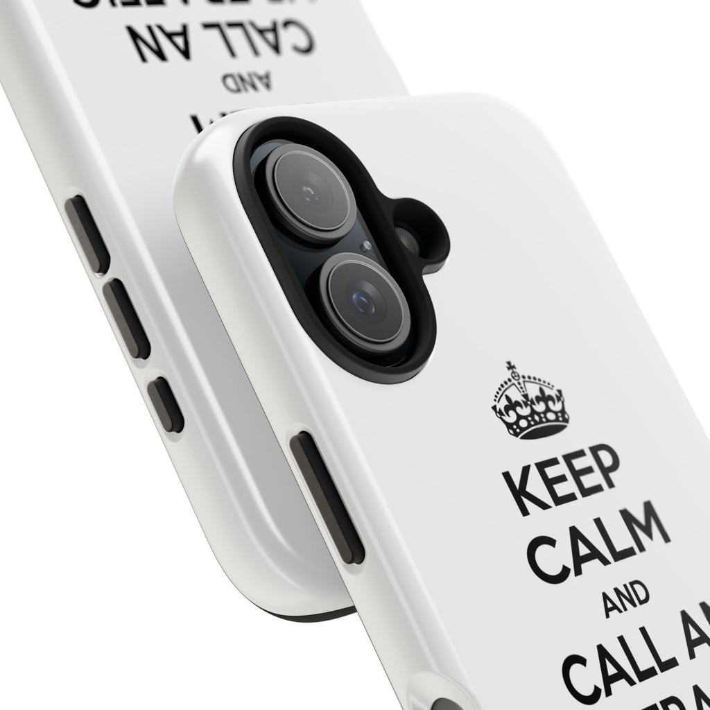 Keep Calm and Call an Air Traffic Controller - Tough Phone Cases