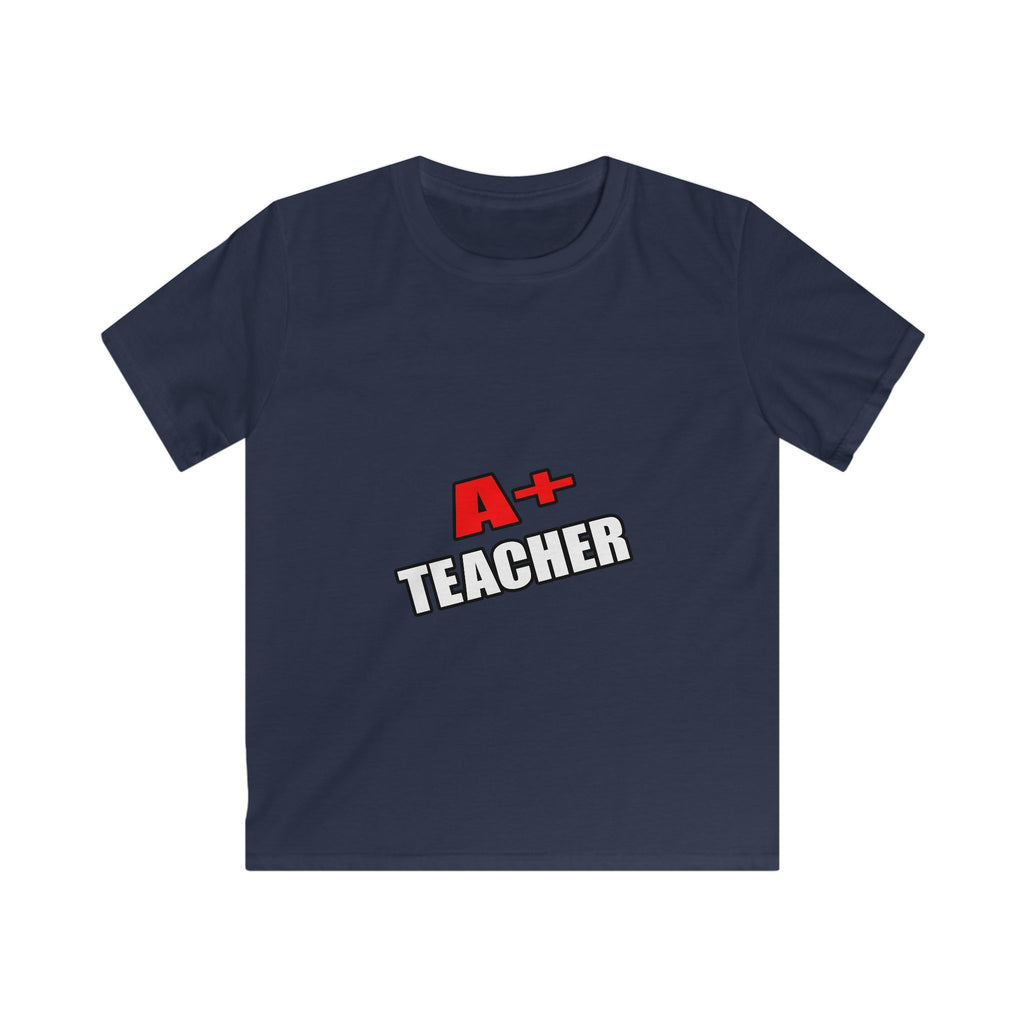 a plus teacher - Kids Softstyle Tee