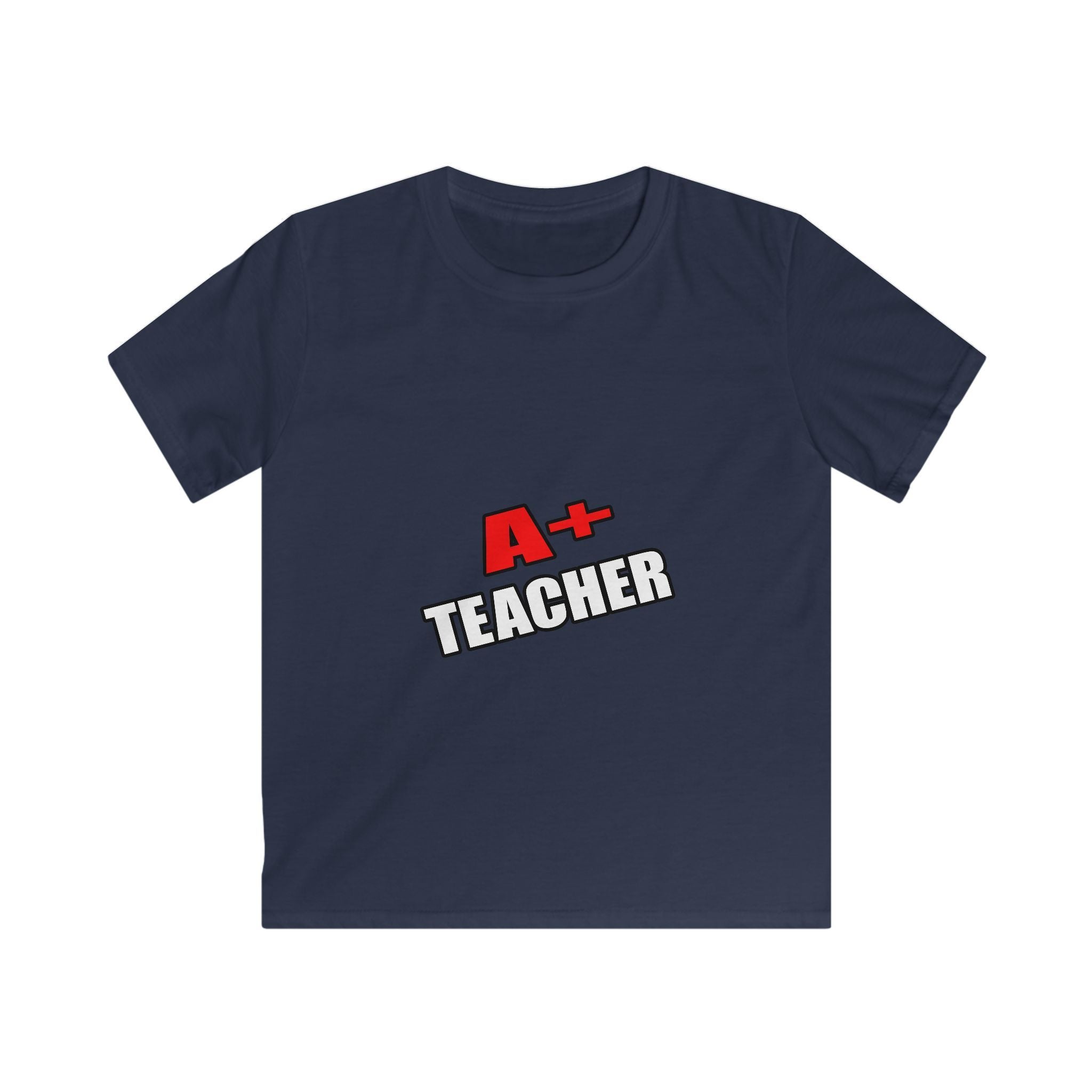 a plus teacher - Kids Softstyle Tee