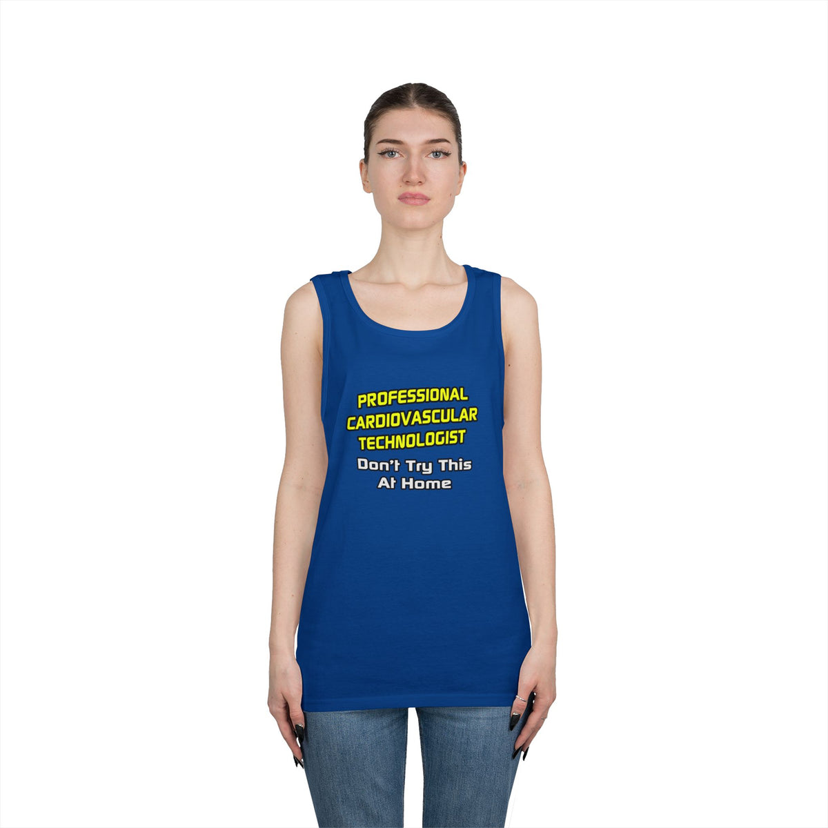 Professional Cardiovascular Technologist .. Joke - Unisex Heavy Cotton Tank Top