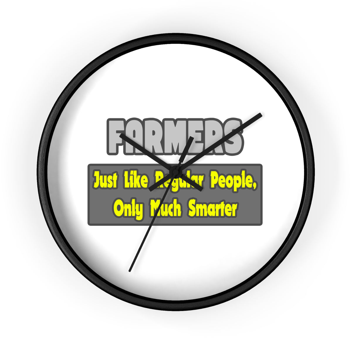 Farmers...Smarter - Wall Clock
