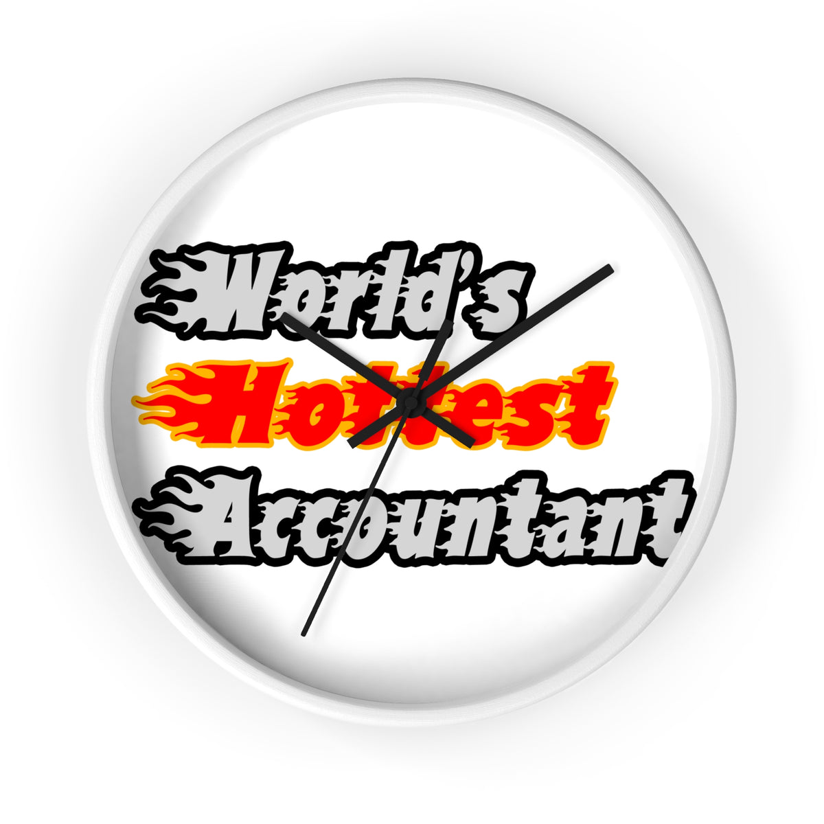 World's Hottest Accountant - Wall Clock