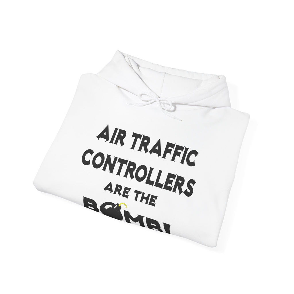 Air Traffic Controllers Are The Bomb! - Unisex Heavy Blend™ Hooded Sweatshirt