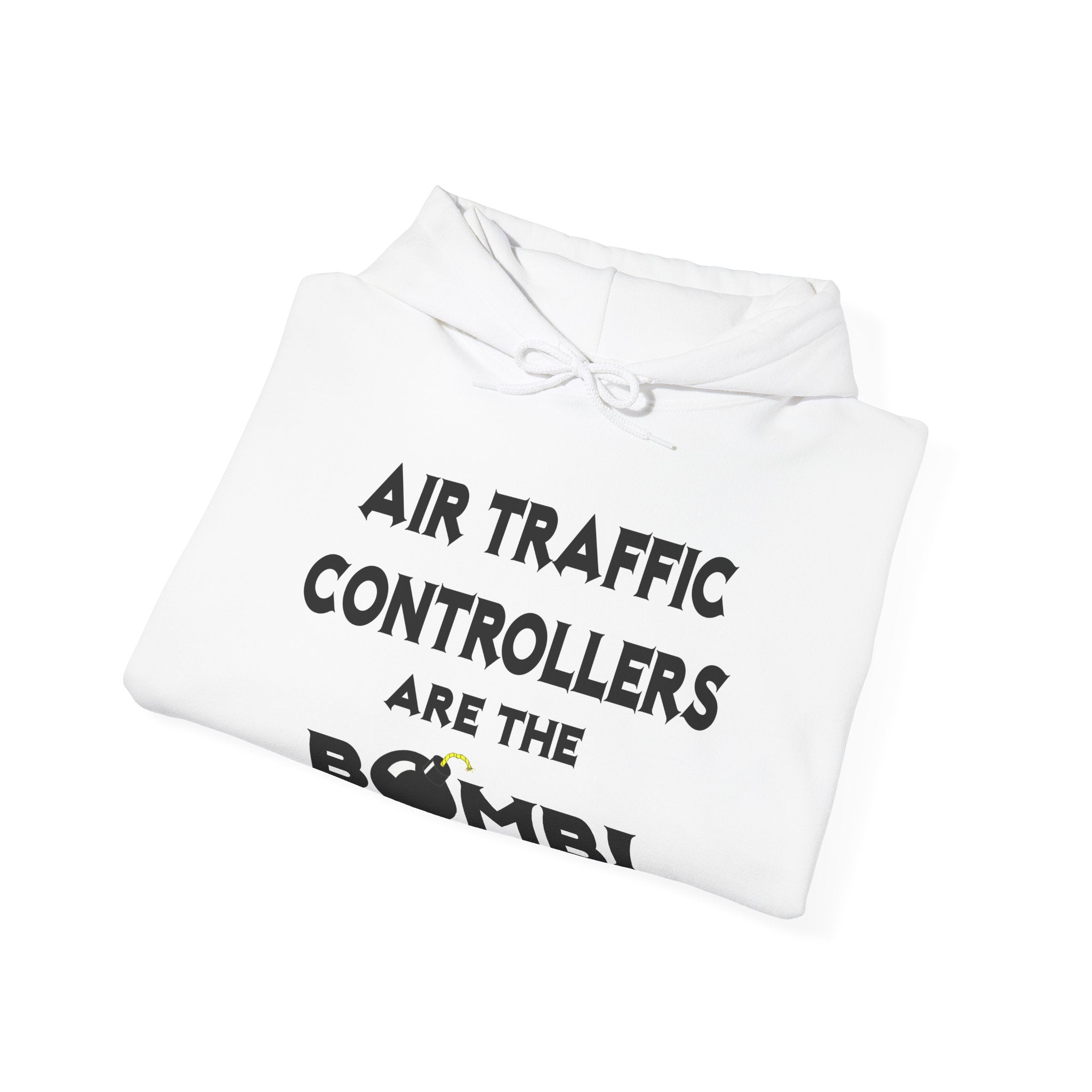 Air Traffic Controllers Are The Bomb! - Unisex Heavy Blend™ Hooded Sweatshirt