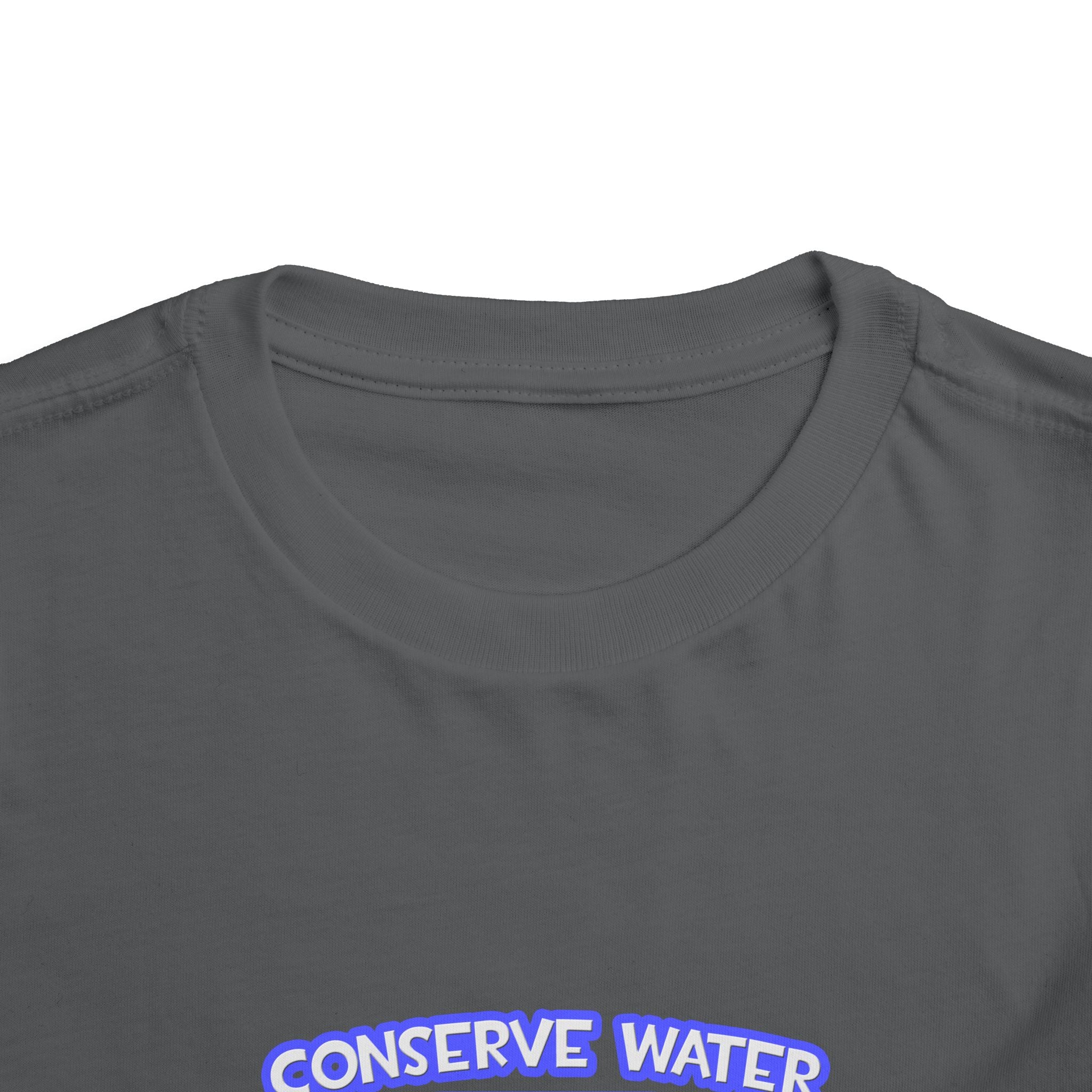 Conserve Water .. Shower With Aerospace Engineer - Toddler Short Sleeve Tee