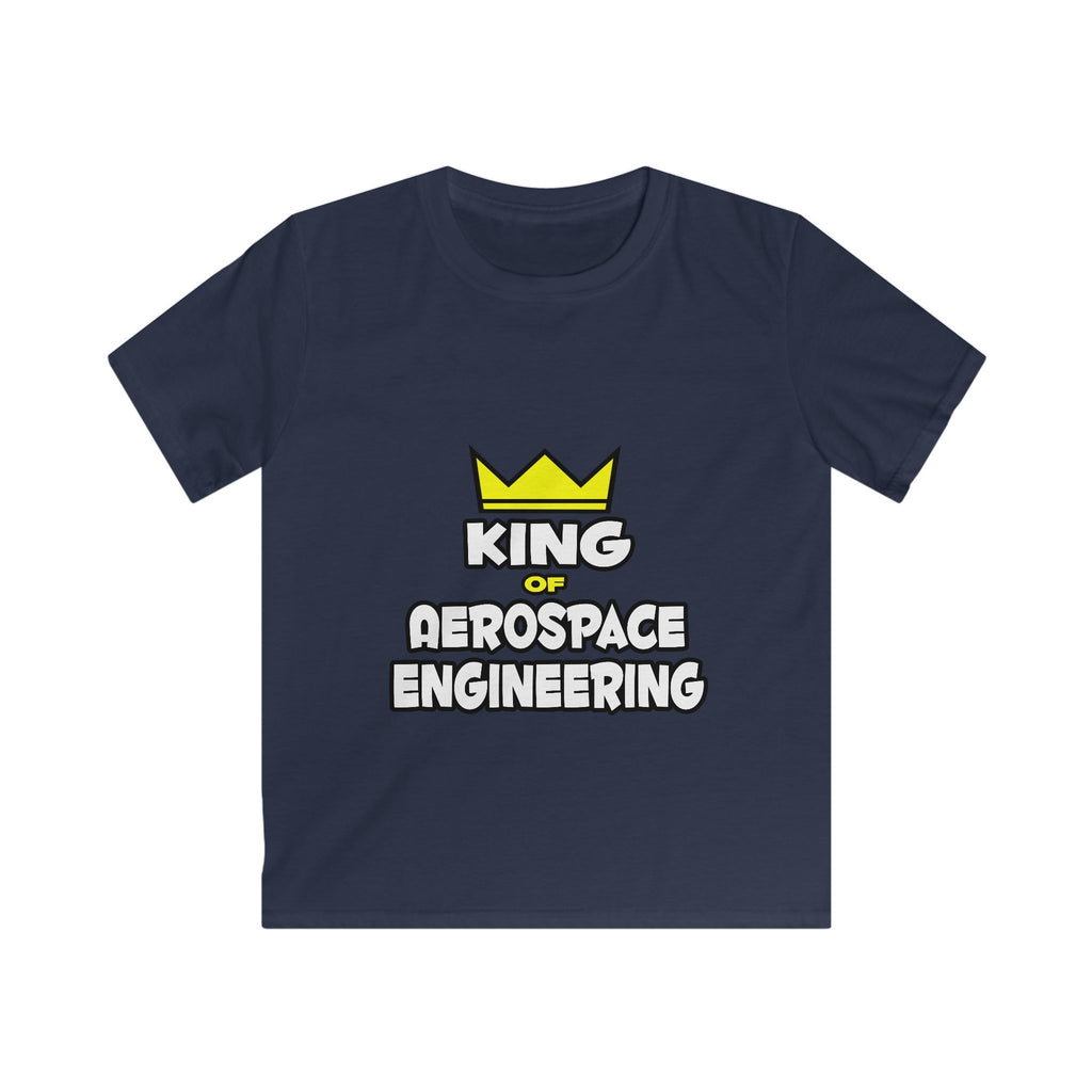 King of Aerospace Engineering - Kids Softstyle Tee