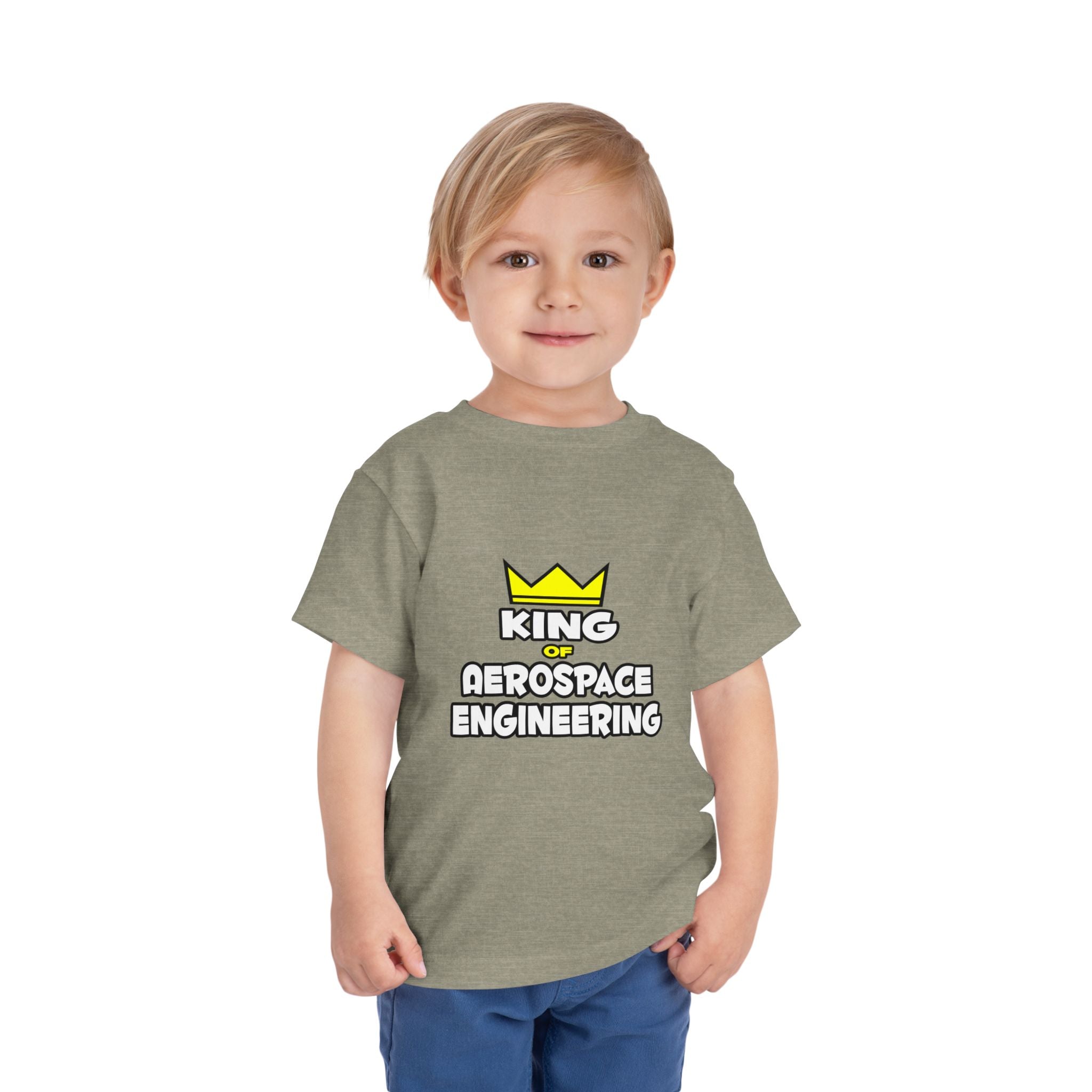King of Aerospace Engineering - Toddler Short Sleeve Tee