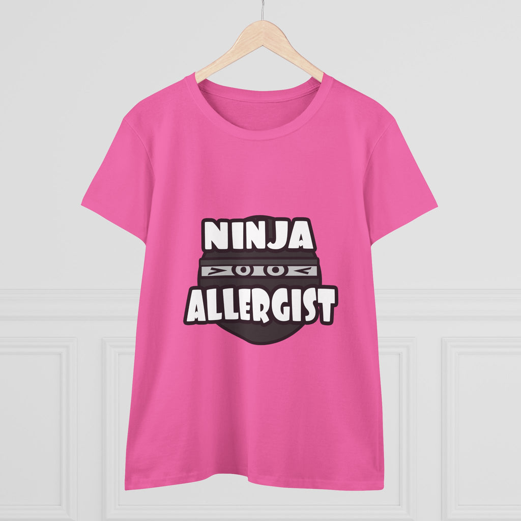 Ninja Allergist - Women's Midweight Cotton Tee