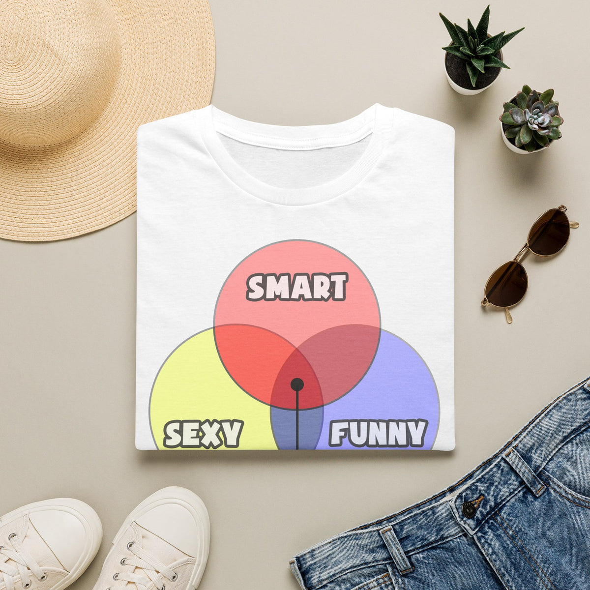 Venn Diagram .. Holistic Nurses - Unisex Softstyle T-Shirt