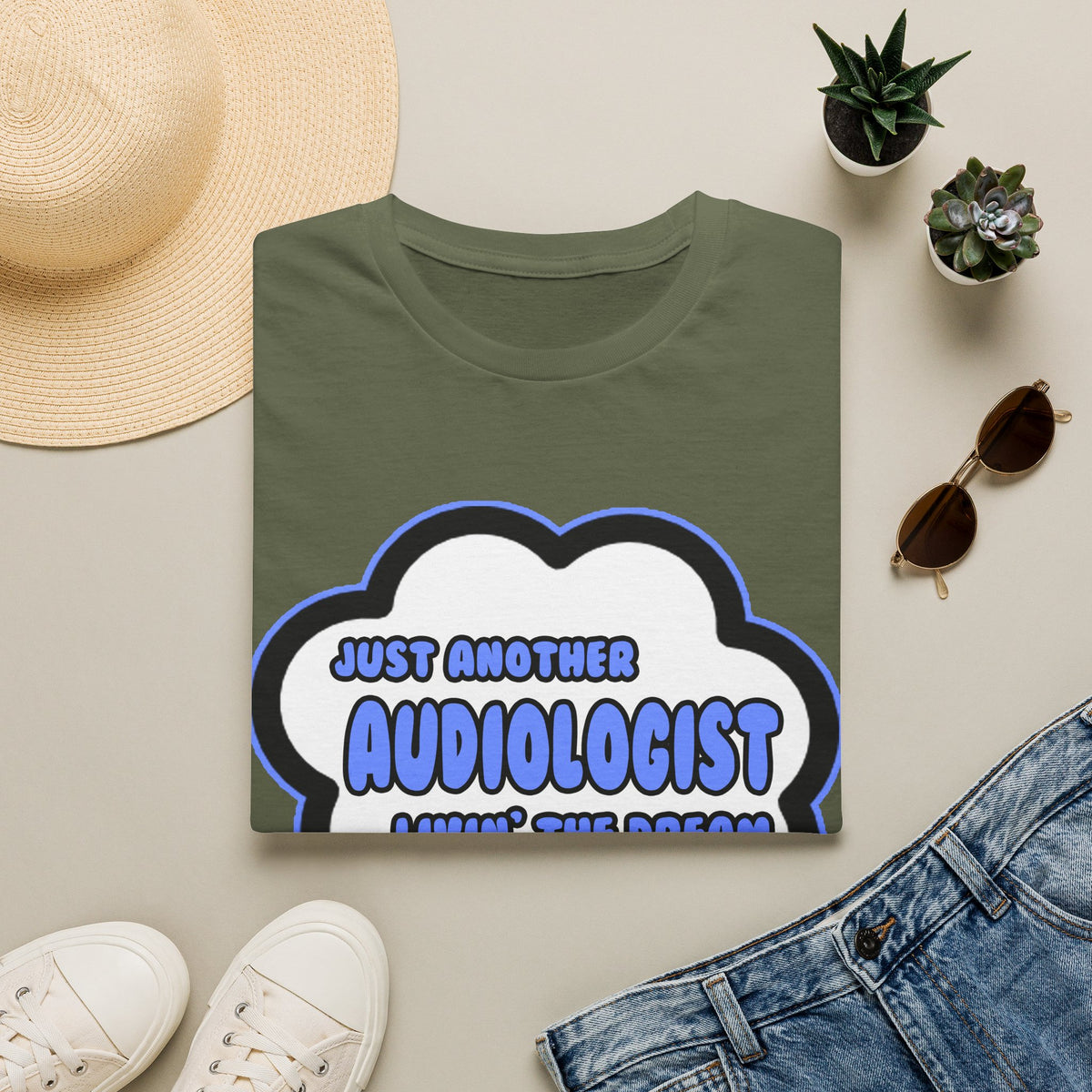 Audiologist .. Livin' The Dream - Unisex Softstyle T-Shirt