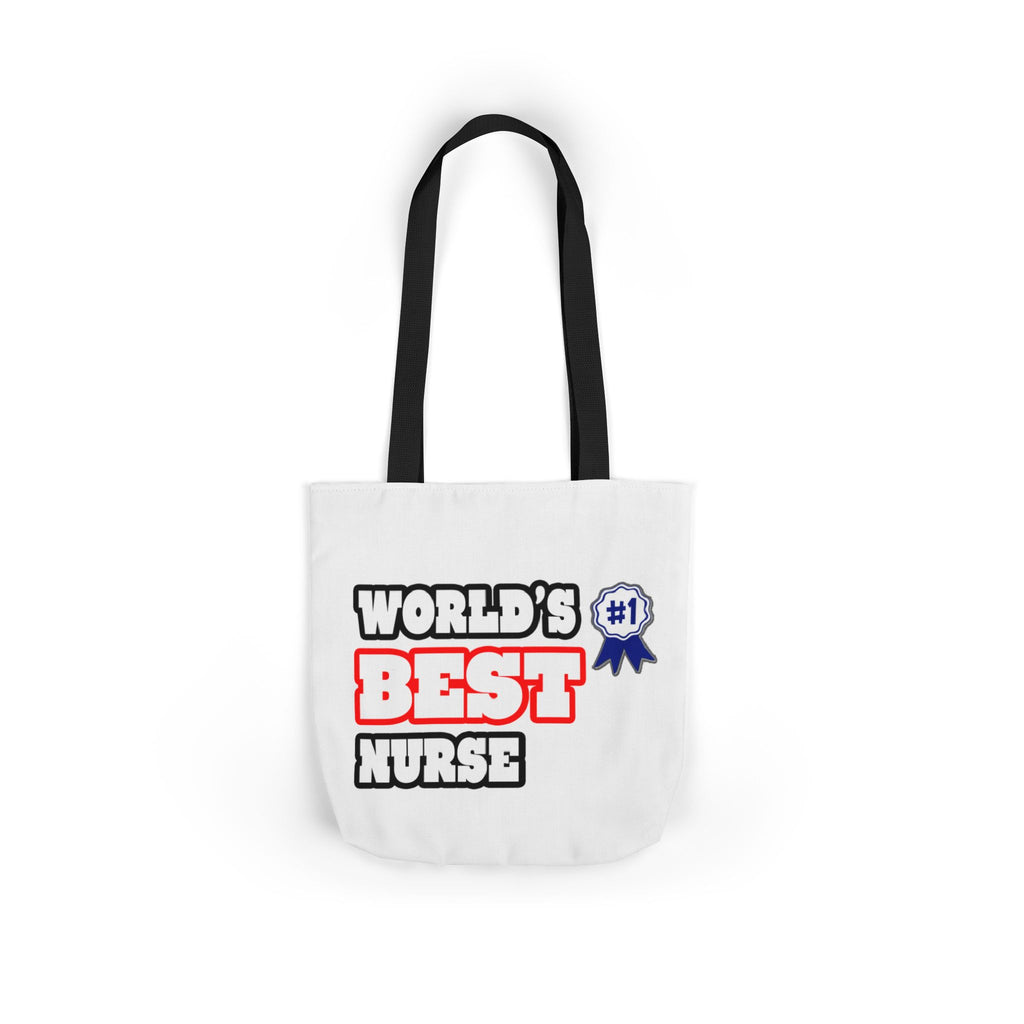 World's Best Nurse - Canvas Tote Bag, 5-Color Straps