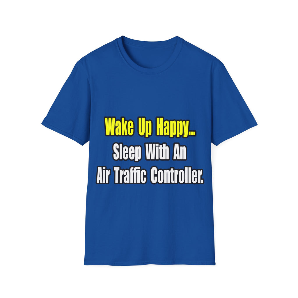 Sleep With An Air Traffic Controller - Unisex Softstyle T-Shirt